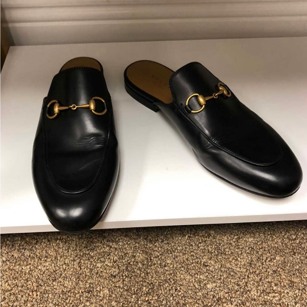 Gucci Princetown Mules - Picture 1 of 5